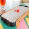 Mini Air Hockey Compatto Mini Tavolo Air Hockey Partite Veloci per Genitori