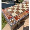Senza marchio Set scacchi backgammon 3 in 1 palissandro massello 100% tavola di lusso...
