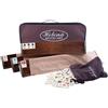 Senza marchio Set gioco da tavolo rummy ovale fatto a mano premium piastrelle in legno...