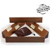 Senza marchio Set Gioco da Tavolo Rummy - Gioco di Piastrelle in Legno Massello 100%...