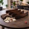 Senza marchio X Grande Set Gioco da Tavolo Rummy Ovale 100% Piastrelle in Legno Fatte a...
