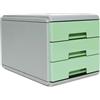 Arda Cassettiera Mini 3 cassetti colore verde pastello 19P3PPASVI
