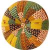 boiszeda Cuscino Rotondo per Pavimento 40x40cm in stile marocchino-Tatami spessa Seduta Yoga Meditazione Cuscino per Soggiorno Giardino Balcone