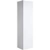 MB Muebles Bonitos, Armadio Pensile Luke V4, Melamina, Finitura Lucida, Bianco, 40x165x29cm