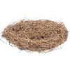SHINEOFI Nido per Uccelli in Rattan Artigianale Forma Realistica e Funzione Decorativa per Feste di Natale e Decorazioni da Festa