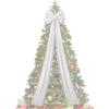 Bajbumgn Fiocchi per Puntale per Albero di Natale, 40x200 cm Extra Large, in Velluto, con Sentiero Lungo, per Decorare la casa, Decorazione per Albero di Natale, Ghirlanda, Parete, Stanza