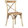 Biscottini Sedia Sala da pranzo di Legno massello Vintage - Sedie Cucina e Soggiorno in rattan Thonet - Sedie da esterno e interno impagliata - Sedia imbottita Rustica Cross