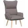 vidaXL poltrona Talpa 69 x 74 x 93 cm Tessuto e compensato, Poltrona elegante, design moderno, comoda e rilassante per soggiorno, camera, ufficio, arredamento minimalista