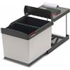 RP Italia Pattumiera estraibile per sottolavello cucina 2 secchi da 16L raccolta differenziata - Automatica, scorrevole 516