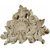 Loberon Gordian Ornamento da Parete - Effetto Pietra con Finitura Anticata - Look Vintage Molto Autentico, Grigio Antico