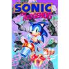 Close Up - Poster Sonic The Hedgehog - Break Through Rocks (61 x 91,5 cm) + 2 cornici Nere per Poster con Sospensione