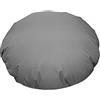 chilly pilley Pouf A Sacco Con Riempimento Di Perline In Eps Pouf Gigante A Sacco Per Interni Ed Esterni Multifunzionale Impermeabilie Per Bambini E Adulti Molti Colori (Grigio, Ø 100 Cm)