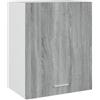 vidaXL Mobile Pensile Grigio Sonoma 50x31x60 cm in Legno Multistrato