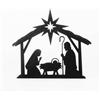 KPGA KAPAGA HOME & GARDEN Kapaga - Presepe - Natale - Presepe - Gioielli - Decorazione da tavolo - Decorazione - (Nero 2)
