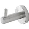 Inbagno Appendino da Muro per Accappatoi e Asciugamani in Acciaio Inox Satinato Include Kit di Fissaggio Serie Galassia