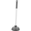 Happyyami Sturalavandino per Bagno Manico e Ventosa in Gomma Resistente, Utensile la Pulizia di WC e Lavabo Cucina