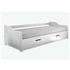 AVANTI TRENDSTORE Barbara - Letto in legno di pino massicio, con funzione letto estraibile. Materasso e rete a doghe NON comprese. Dimensioni LAP 204x60x97 cm
