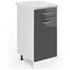 Vicco Mobiletto base per cucina R-Line, Antracite lucido, 40 cm