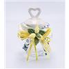 Bomboniere Barattolo Palla Vetro portaconfetti con Limoni 8.5x9 cm