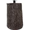 XONE Base Tronco per Albero di Natale | Supporto Albero di Natale Effetto Legno, Dimensioni 35x h55cm