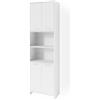 Vicco Mobile bagno alto Maris, Bianco, 56.1 x 190 cm Mobile da bagno, con ripiani regolabili in altezza per un utilizzo flessibile