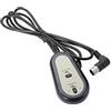 Acouto Sillon Relax Poltrona Reclinabile Elettrica Reclinabile Divano Telecomando a 2 Pulsanti Interruttore Manuale Controller ABS Sillon