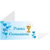 Gicaprice 60 Bigliettini Bomboniera Prima Comunione Personalizzati, con Stampa Omaggio, Pronti all'utilizzo (Modello 7)
