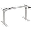 Radlove Telaio da scrivania regolabile in altezza a doppio motore, gambe regolabili da 120 a 178 cm, 4 comandi di memoria, 120 kg, bianco
