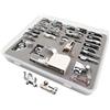 ckpsms Marca -# KP-19024+CY-7300L+001947.70.00 Piedini Piede Pressione (in Totale 32 Pezzi) Adatto per BERNINA Vecchio Stile Macchina 530 730 830+