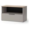 Vicco Credenza Wido, Grigio, 80 x 50 cm