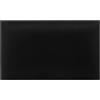 DecoNest Testiera Cuscino da parete decorazione da parete pannello acustico pannello da parete 3d lusso moderno imbottito 40 x 30 cm Nero