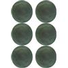 SAFIGLE Spugna Floreale Rotonda Colore Casuale per Matrimoni e Feste di Compleanno 6 Pezzi in Schiuma Verde Resistente e Facile da Inserire per Fiori Artificiali e Freschi