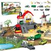 deAO Fattoria Animali Bambini Giocattoli Playset, La Fattoria Degli Animal Barn House Toy Set Giochi Animale Educativo Regalo per Bambini Ragazzi Ragazze 3-7 Anni