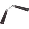 FIESTAS GUIRCA | Nunchaku Ninja da Costume (18 cm) - Accessorio per Costume da Guerriero Ninja, Arti Marziali, Cosplay, Carnevale, Halloween, Feste a Tema - Adulto Bambino - Nero