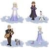 Mattel Disney Frozen Toys, Ice Reveal, set di piccole bambole con 1 bambola, gel di ghiaccio morbido e 6 sorprese tra cui figura di amico e pezzi da gioco (le bambole possono variare)