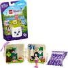 LEGO Friends Emma's Dalmatian Cube 41663 Building Kit; Puppy Toy Creative Gift for Kids Comes with an Emma Mini-Doll Toy, New 2021 (41 Pieces)
