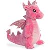 Aurora, 30836, Sparkle Tales, Dahlia Dragon, 30,5cm, Soft Toy, Pink