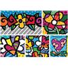 Bluebird Puzzle - Romero Britto, Hearts and Flowers - 1500 pezzi, Bluebird (90020)