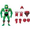 Masters of the Universe Masters of the Universe Origins x ThunderCats - Battle Cat Man, action figure snodabile crossover anni '80, con artigli da battaglia e mini fumetto, giocattolo per bambini, 6+ anni, JFW95