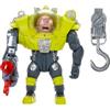 Mattel Action figure di squali di strada con accessorio fucile a molla, giocattolo da collezione Dr Piranoid, ispirato al cattivo televisivo degli anni '90, 15,2 cm