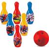 Mondo Toys - Set da Bowling Spiderman per bambini - INCLUDE 1 palla e 6 Birilli tema Spiderman - giocattoli di Sport - gioco per bambini 2 3 4 Anni - 28075