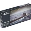 Heller 81075 - Modellino da Costruire, Sottomarino Redoutable, Scala 1:400 [Importato da Francia]