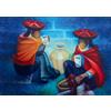 Bluebird Puzzle artistico Louis Toffoli Les Marchandes Perù, 1000 pezzi