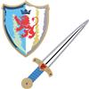 P'tit Clown - 23892 - Set Cavaliere EVA - Spada finta, Scudo