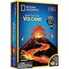 National Geographic STEM Toys - Kit per creare il tuo vulcano per bambini, esperimenti scientifici con autentiche rocce vulcaniche, regalo per bambini e bambine di 8 anni