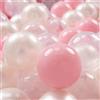 KiddyMoon Palline colorate in plastica ∅7Cm per piscina Bambino Bambino Bambino Made in EU