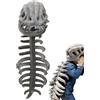 Generico Set Costume Da Scheletro Di Dinosauro Realistico, Scheletro Di Dinosauro Realistico Indossabile In 3D, Copricapo A Forma TeschioDinosauro Con Estensione Della Colonna Vertebrale Per Adulti E Bambini