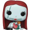 Funko Pop! Disney: The Nightmare Before Christmas-Sally Sewing - Figura in Vinile da Collezione - Idea Regalo - Merchandising Ufficiale - Giocattoli per Bambini e Adulti - Movies Fans