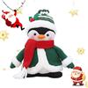 Generico Peluche natalizio in piedi, peluche natalizio | Bambole di peluche Roba di Natale Figure Ornamenti natalizi,Peluche da collezione per le famiglie di amanti della stagione delle vacanze di Natale