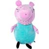 Simba Peppa Pig 109261005 - Peluche papà Wutz, 37 cm, in Abito Standard, Peluche a Partire dai Primi Mesi di Vita